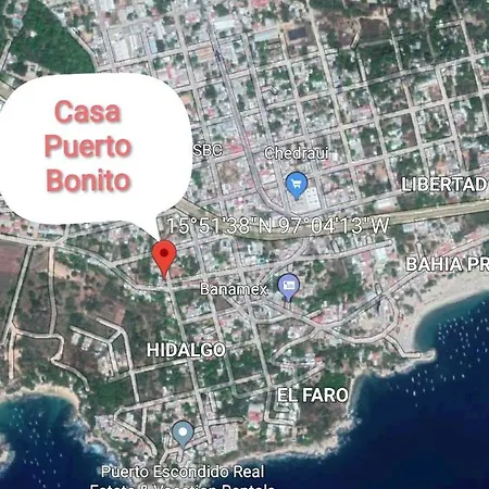Casa Puerto Bonito & Private Coworking Hotel Puerto Escondido  Exterior photo